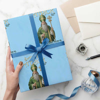 Saint Patrick Ora Pro Nobis Wrapping Paper Roll Irish Christian Prayer