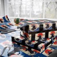 Samurai Cat Wrapping Paper Roll Vintage Japanese Art Anime Ukiyo-e Warrior - Wonder Print Shop