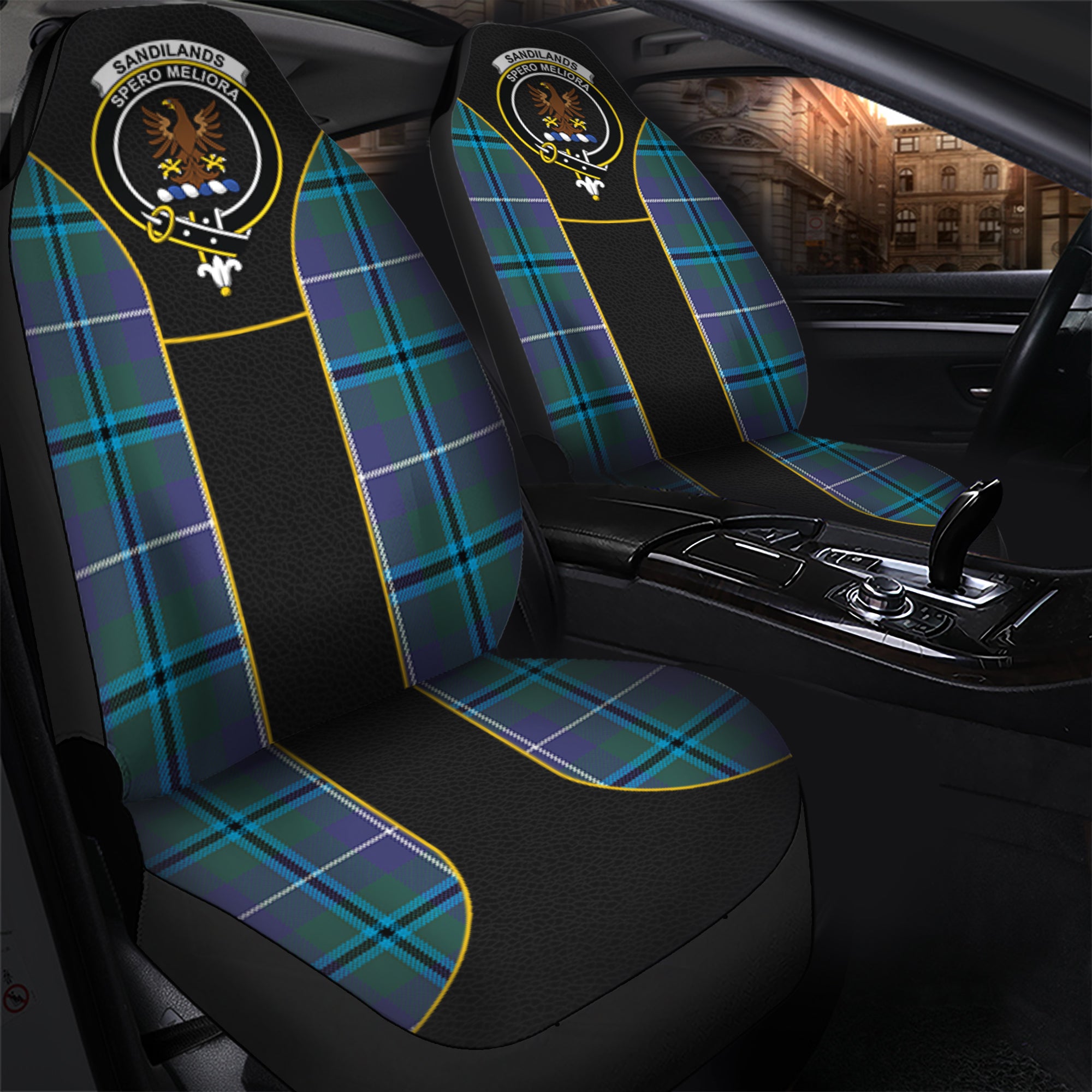 scottish-sandilands-tartan-crest-car-seat-cover-special-style