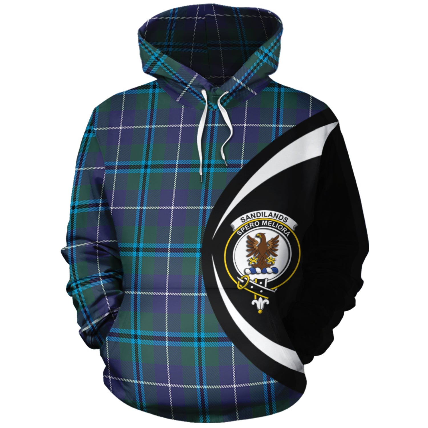 scottish-sandilands-clan-crest-circle-style-tartan-hoodie