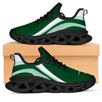 Saudi Arabia Football Clunky Sneakers Flag-Inspired Curve Style