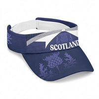 Scotland 2026 Football Sun Visor Cap Go Scottish Thistle
