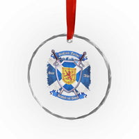 Scotland Forever Saor Alba Scottish Not British Crystal Glass Ornament Scottish Pride - Wonder Print Shop