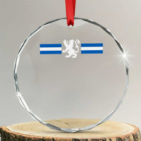 Scotland Lion Crystal Glass Ornament Retro Scottish Flag SCOT