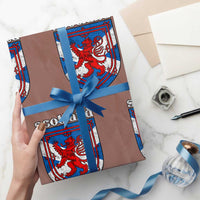 Scottish Pride Wrapping Paper Roll Scottish Rampant Lion Flag Scotland Coat of Arms - Wonder Print Shop