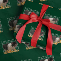 Screaming Cat Meme Wrapping Paper Roll Funny Internet Gen Z Cat Lover