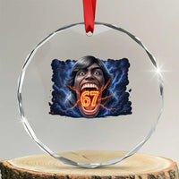 Screaming Mason 67 Kid Meme Crystal Glass Ornament Six Seven Viral Devil Transformation Horror Edit - Wonder Print Shop