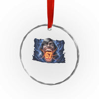 Screaming Mason 67 Kid Meme Crystal Glass Ornament Six Seven Viral Devil Transformation Horror Edit - Wonder Print Shop