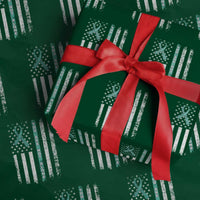 Sexual Assault Awareness Wrapping Paper Roll You Are Not Alone Ribbon Flag
