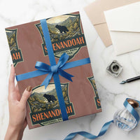 Shenandoah National Park Wrapping Paper Roll Virginia Black Bear Mountain