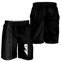 Custom Norway Football 2026 Combo Polo Shirt and Men's Shorts Nordic Knot Pattern Black Color LT03