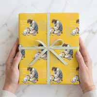 Silly Rabbit Easter Is For Jesus Wrapping Paper Roll Christian Easter Religious