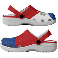 Sint Maarten Clogs Shoes Heritage Palette Flag-Inspired - Wonder Print Shop