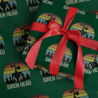 Siren Head Wrapping Paper Roll Retro American Cryptid - Wonder Print Shop