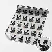 Siuuuu Number Seven Soccer Celebration Wrapping Paper Roll Funny Sport Lovers Gift