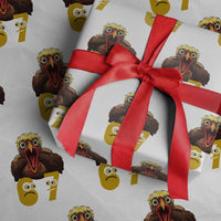 Six Seven Meme Turkey Wrapping Paper Roll Trending Gen Alpha Thanksgiving Gift - Wonder Print Shop