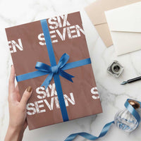 Six Seven Meme Vintage 67 Gen Alpha Meme Wrapping Paper Roll - Wonder Print Shop