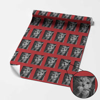 Smoking Cat Y2K Wrapping Paper Roll Vintage Grunge Cat Edgy Retro 90s Streetwear - Wonder Print Shop