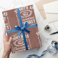 Smooth As Tennessee Whiskey Distillery Barrel Vintage Wrapping Paper Roll