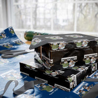 Snowasis Some Might Sleigh Christmas Wrapping Paper Roll Funny Music Lovers Snowman Singers Band - Wonder Print Shop