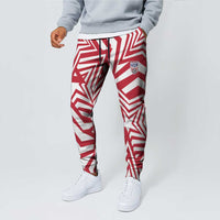 Soccer 2026 USA Jogger Pants Red Star Stylized