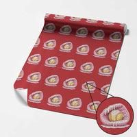 Softball Drip Wrapping Paper Roll Ice Cream Sprinkles Softball Glove Girls Kid
