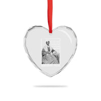 Sojourner Truth Quote Heart Crystal Glass Ornament Black History Month Strong Woman