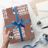 Sojourner Truth Quote Wrapping Paper Roll Truth is Powerful and It Prevails