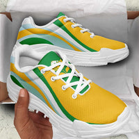 South Africa Football Chunky Sneakers Curve Style