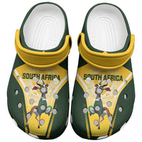 South Africa Rugby Clogs Shoes Springboks Mascot Sporty Style