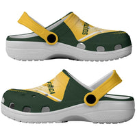 South Africa Rugby Clogs Shoes Springboks Mascot Sporty Style