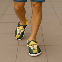South Africa Rugby Clogs Shoes Springboks Mascot Sporty Style