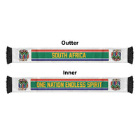 South Africa World Football 2026 Soccer Scarf One Nation Endless Spirit