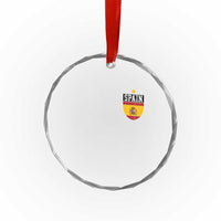 Spain 1st Star Espana Football Crest Crystal Glass Ornament