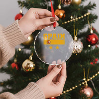 Spain Champions 2026 Second Star Crystal Glass Ornament Espana Coat of Arms