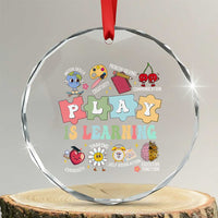 Special Education Crystal Glass Ornament Play is Learning Sped Teacher - Wonder Print Shop