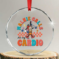 Special Education Crystal Glass Ornament Walkie Calls Are My Cardio Inspirational ABA SPED TS02