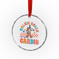 Special Education Crystal Glass Ornament Walkie Calls Are My Cardio Inspirational ABA SPED TS02