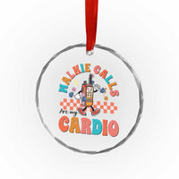 Special Education Crystal Glass Ornament Walkie Calls Are My Cardio Inspirational ABA SPED - Wonder Print Shop