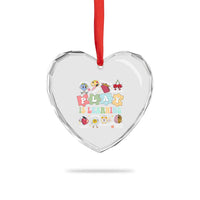 Special Education Heart Crystal Glass Ornament Play is Learning Sped Teacher - Wonder Print Shop
