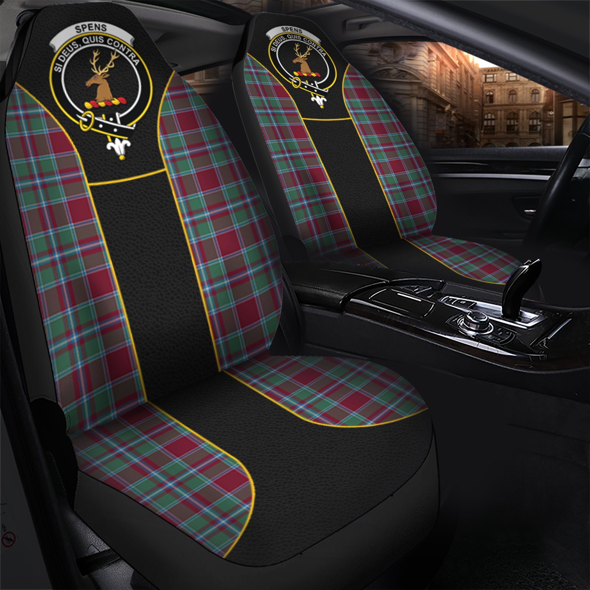 scottish-spens-spence-tartan-crest-car-seat-cover-special-style