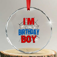 Spider Birthday Boy Crystal Glass Ornament Spiders Lover Bday Party TS02