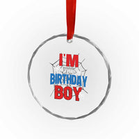 Spider Birthday Boy Crystal Glass Ornament Spiders Lover Bday Party TS02