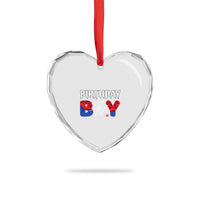Spider Birthday Boy Heart Crystal Glass Ornament Bday Spiders Party - Wonder Print Shop