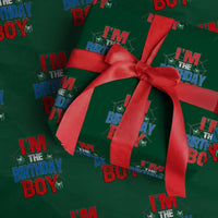 Spider Birthday Boy Wrapping Paper Roll Spiders Lover Bday Party - Wonder Print Shop