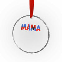 Spooky Mama Spider Web Crystal Glass Ornament Cute Halloween Mom Gift
