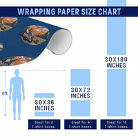Sprint Car Dirt Track Racing Sunset Motorsports Wrapping Paper Roll - Wonder Print Shop