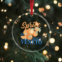 Spritz Italia Veneto Dal 1919 Crystal Glass Ornament Vintage Aperitivo Orange Italian Cocktail TS02