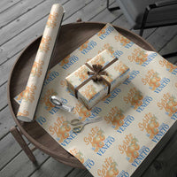 Spritz Italia Veneto Dal 1919 Wrapping Paper Roll Vintage Aperitivo Orange Italian Cocktail - Wonder Print Shop
