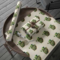 St Patricks Day Irish Darts Board Celebration Gift Wrapping Paper Roll